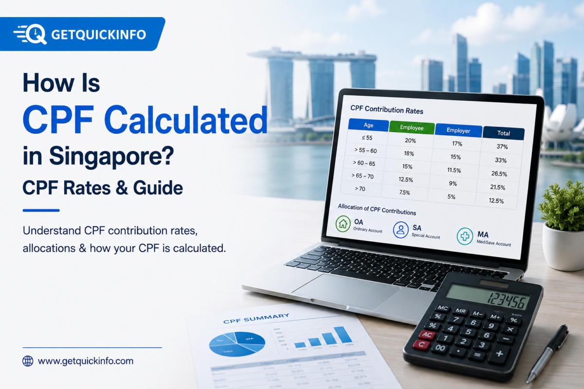 How Is CPF Calculated in Singapore